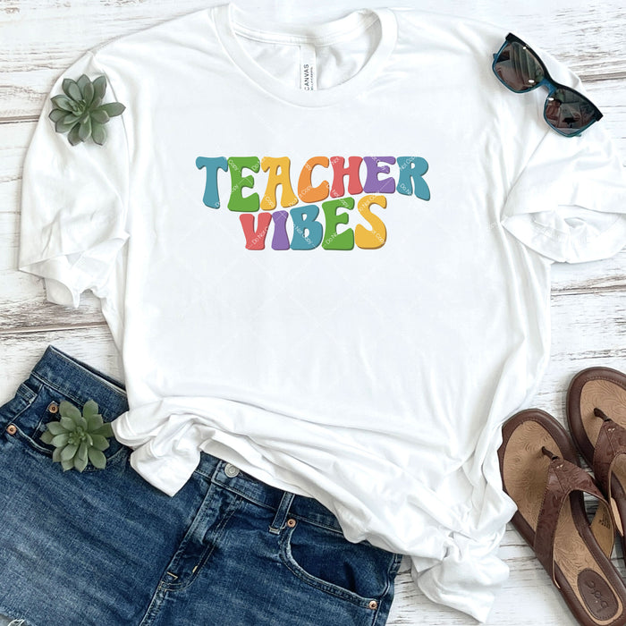 Teacher Vibes DTF