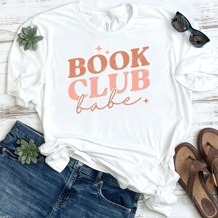 Book Club Babe DTF