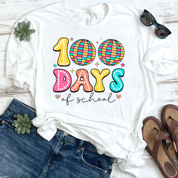 100 Days of School DTF Transfer