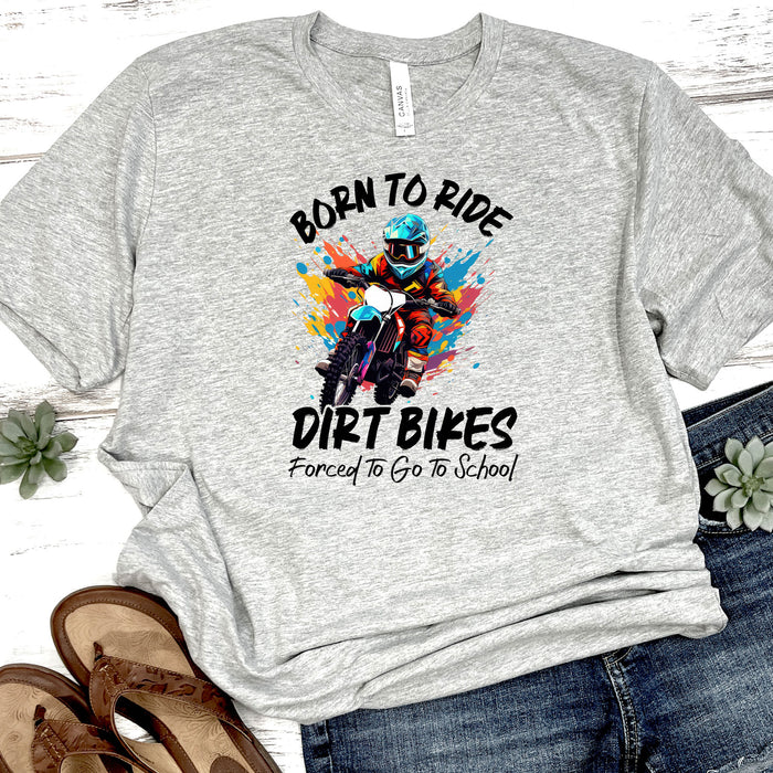 Born To Ride Dirt Bikes DTF Transfer