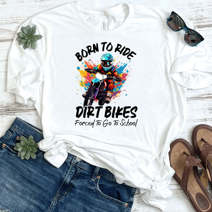 Born To Ride Dirt Bikes DTF Transfer