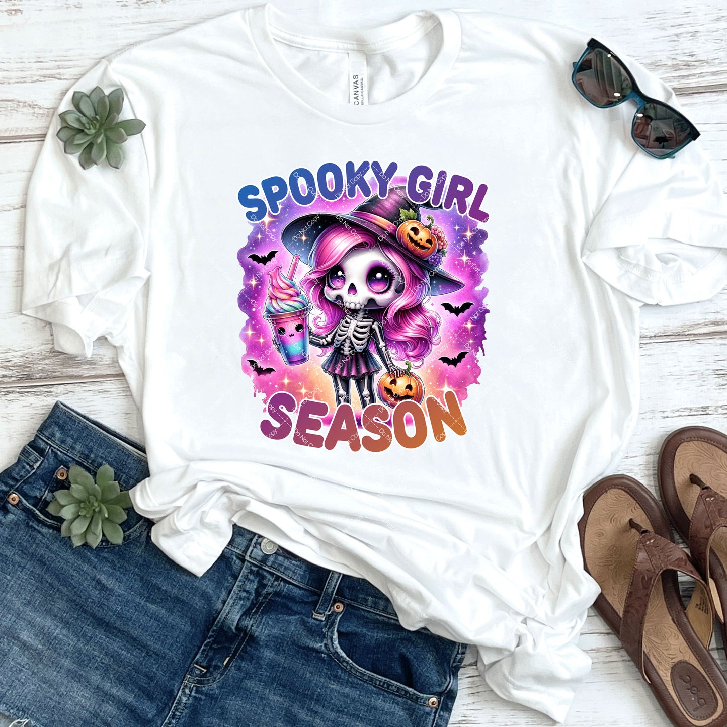 Spooky Girl Season DTF Transfer