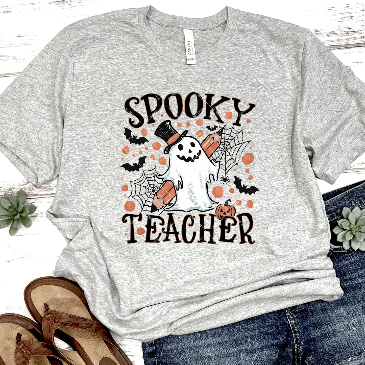 Spooky Teacher  DTF Transfer