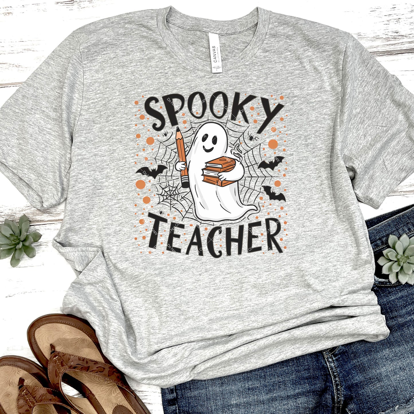 Spooky Teacher  DTF Transfer