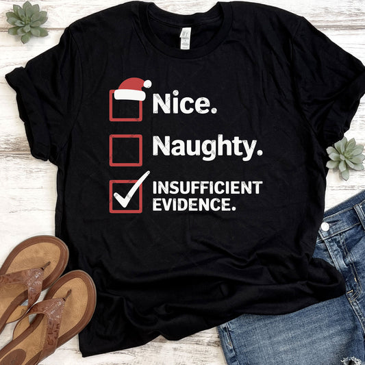 Naughty or Nice DTF Transfer