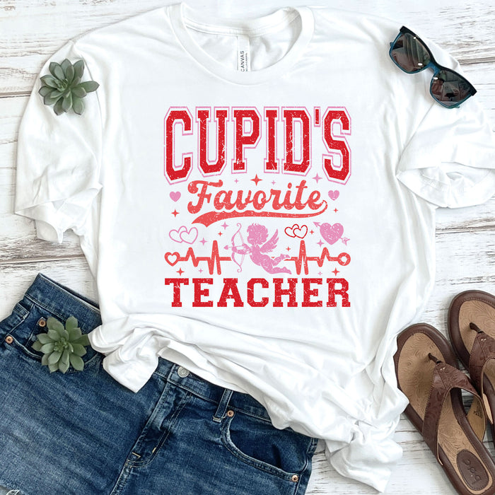 Cupid's Favorite Teacher DTF Transfer