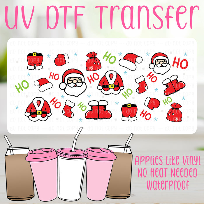 Build A Santa UV DTF Can Wrap