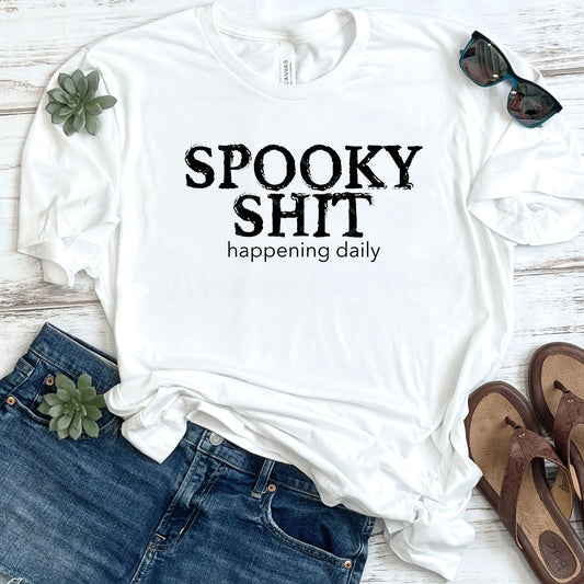 Spooky Shit Happening Daily DTF