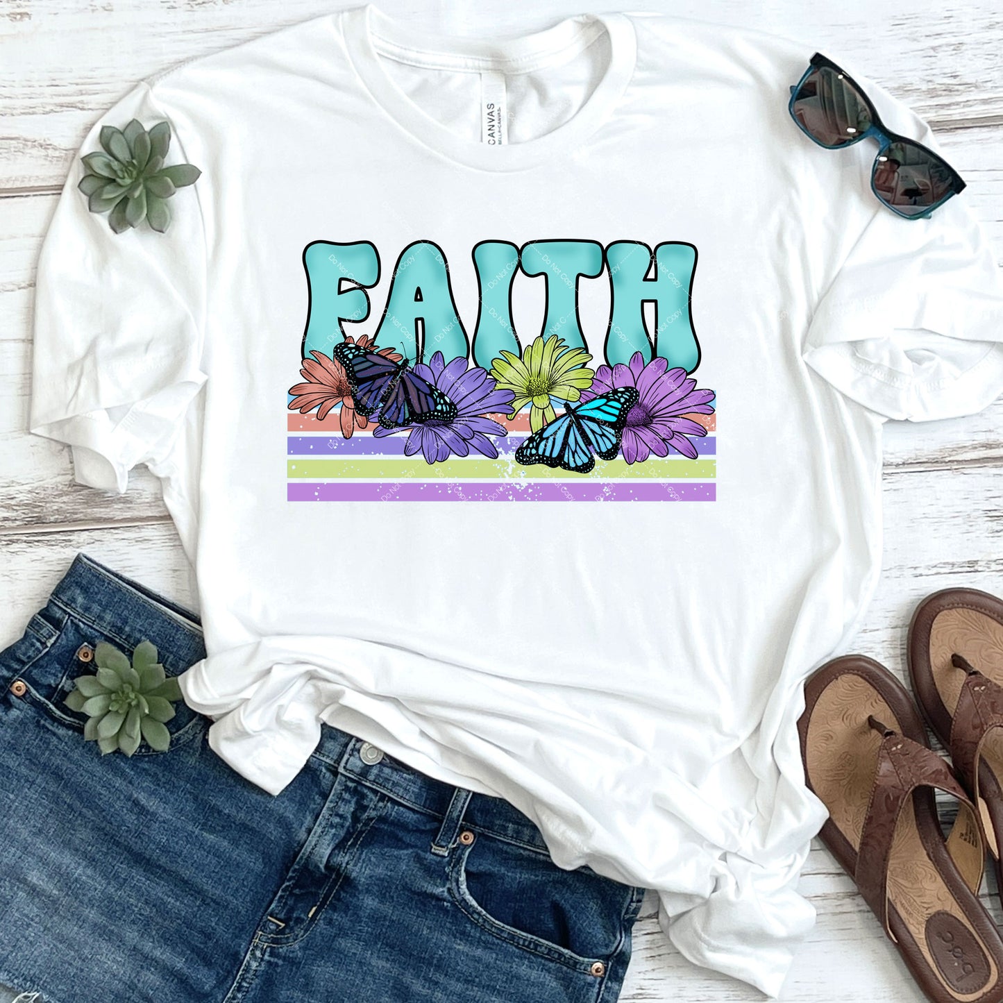 Faith Floral Design DTF