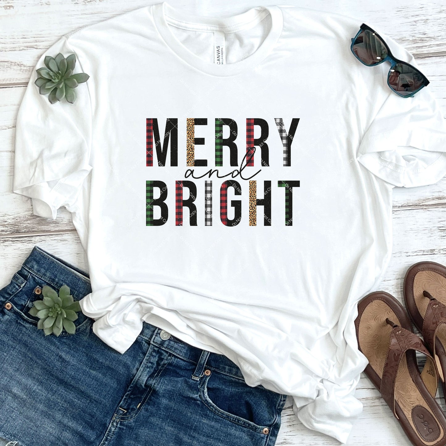 Merry and Bright DTF