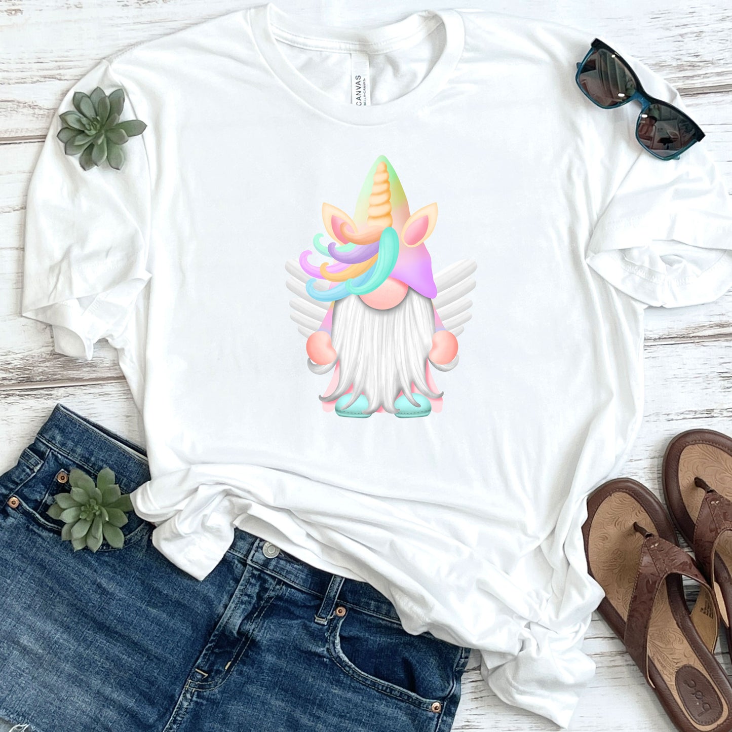 Unicorn Gnome DTF