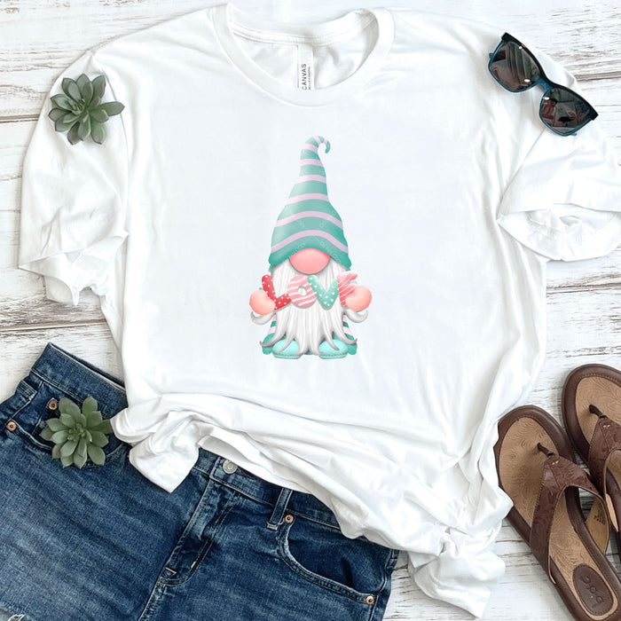 Turquoise Hat Valentine Gnome DTF