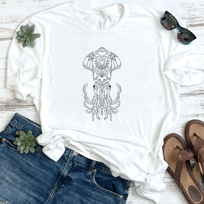 Squid Mandala DTF