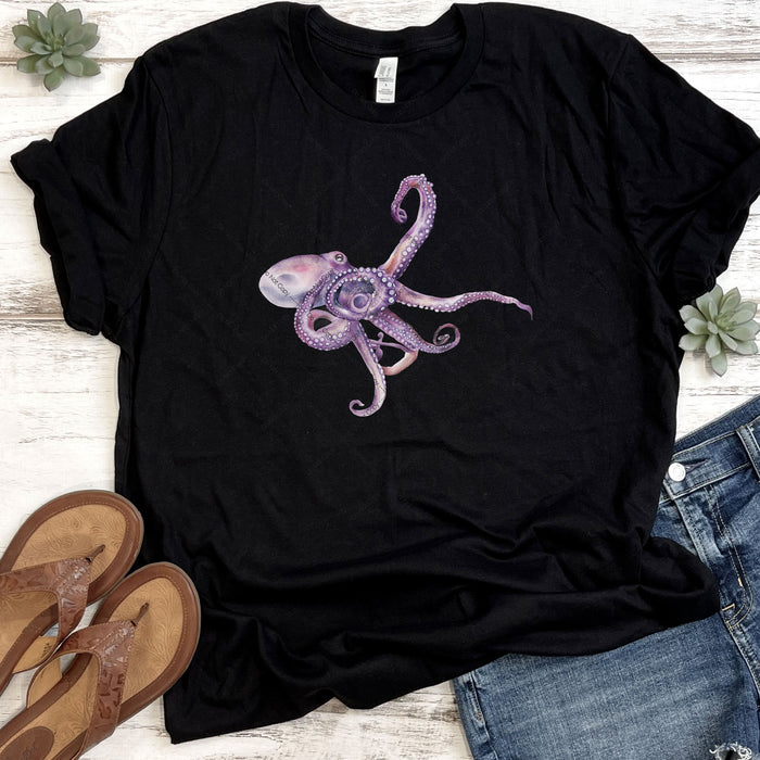 Colorful Octopus DTF