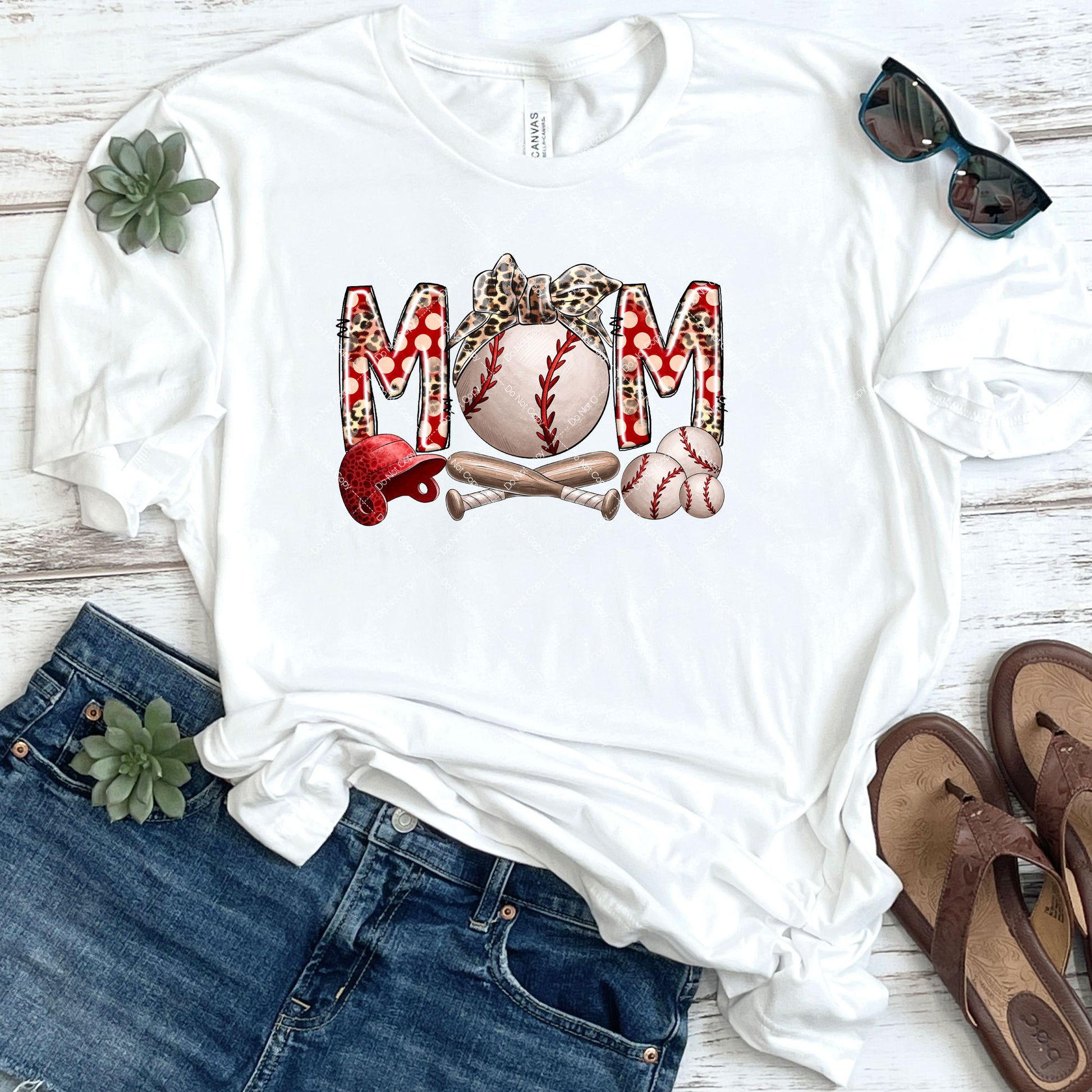 Senior Baseball Mom DTF Transfer