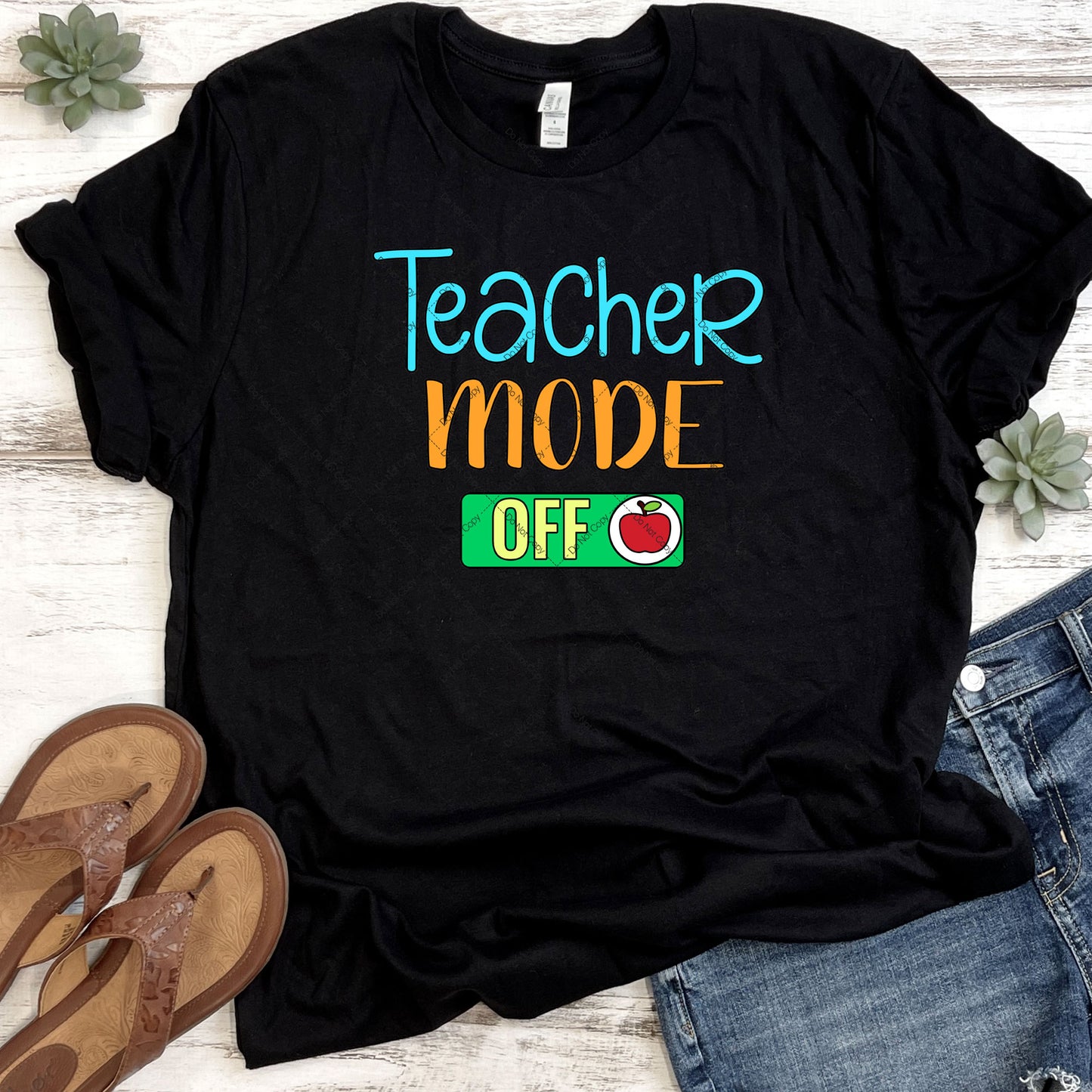 Teacher Mode Off DTF