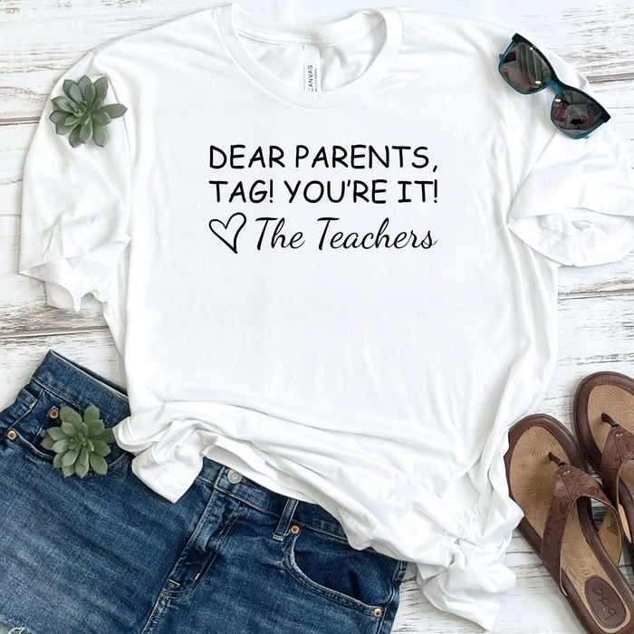 Dear Parents, Tag! You're It! DTF